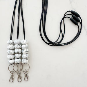 Marble Swirl Classics Lanyard