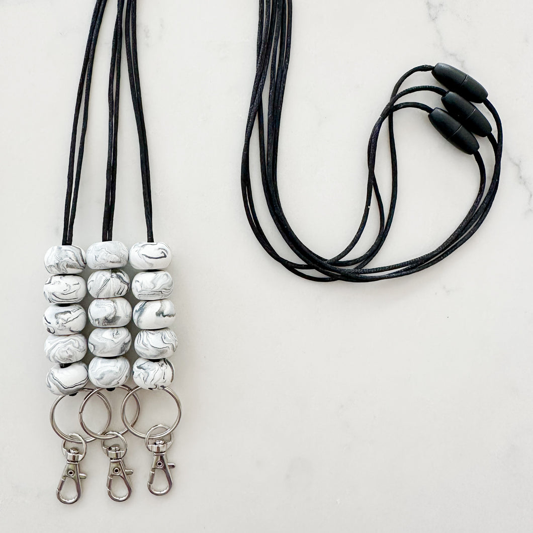 Marble Swirl Classics Lanyard
