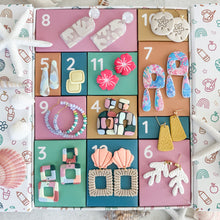 Load image into Gallery viewer, Illy Lilly Spring/Summer 2026 Surprise Earring Box (set of 12 spring/summer/anytime earrings and accessories!)