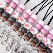 Load image into Gallery viewer, Valentine Donut Lanyard