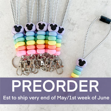 (PREORDER) Rainbow Mouse Lill Wristie, EST TO SHIP END OF MAY
