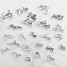 Load image into Gallery viewer, Autograph Full Sticker Collection