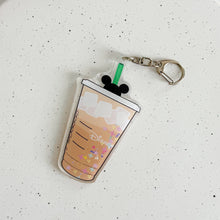 Load image into Gallery viewer, Main Street Latte Lanyard/Bag Charm Keychain