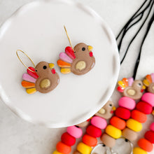 Load image into Gallery viewer, Glossy Turkey Lanyard/Earring Preorder