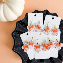 Load image into Gallery viewer, Fall Print Minnie Bow Earrings