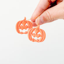 Load image into Gallery viewer, Jack O Lantern Hoops