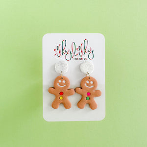 Gingerbread People Earrings