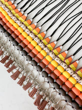 Load image into Gallery viewer, Candy Corn Lanyard - Fall Brown Colorway