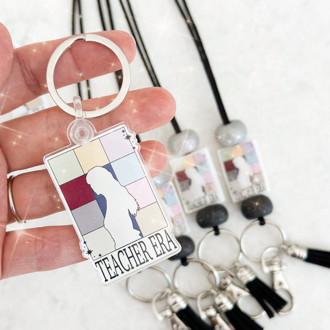 Teacher Era Keychain