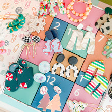 Load image into Gallery viewer, Illy Lilly Surprise Earring Advent Box (set of 12 half holiday half anytime earrings!)