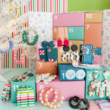 Load image into Gallery viewer, Illy Lilly Surprise Earring Advent Box (set of 12 half holiday half anytime earrings!)