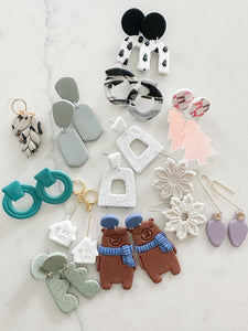Illy Lilly Surprise Earring Advent Box (set of 12 half holiday half anytime earrings!)