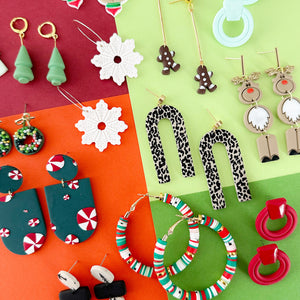 Illy Lilly Surprise Earring Advent Box (set of 12 half holiday half anytime earrings!)
