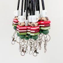 Load image into Gallery viewer, Bookish Lanyard in Festive Feels