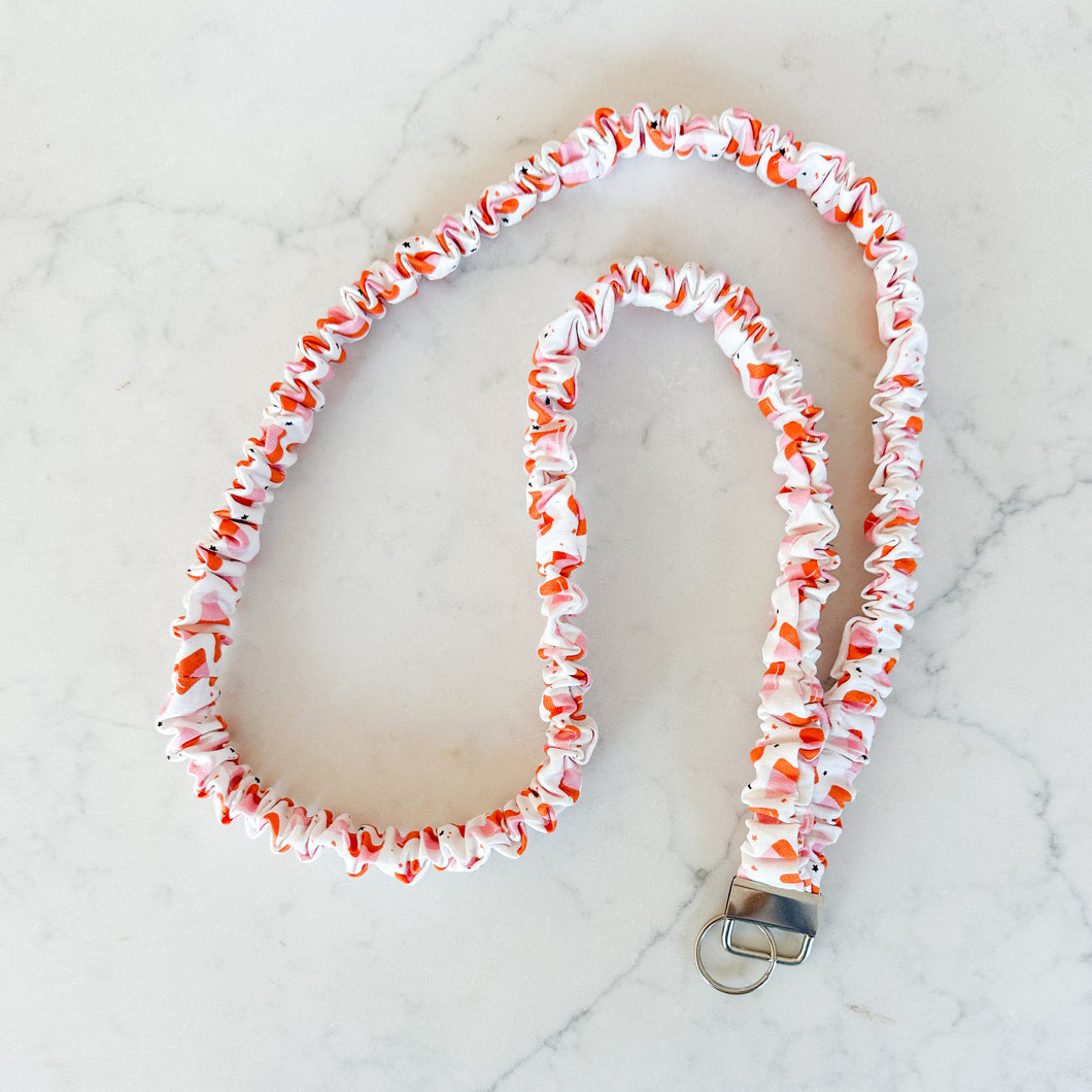 Hey Pumpkin! Scrunchie Lanyards