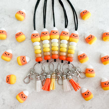 Load image into Gallery viewer, Silicone Cute Candy Corn Lanyard