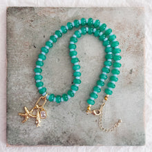 Load image into Gallery viewer, Wish Upon A Starfish Beaded Necklace