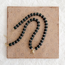 Load image into Gallery viewer, True Emerald Beetle Beaded Necklace