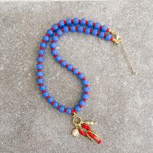Load image into Gallery viewer, The Lobster Social Beaded Necklace