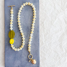 Load image into Gallery viewer, The Lemon Drop Beaded Necklace