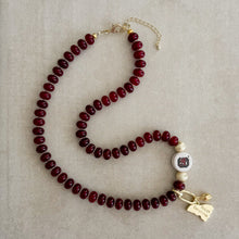 Load image into Gallery viewer, It’s Ok To Be Cocky Beaded Necklace