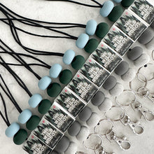 Load image into Gallery viewer, CUSTOM Bookish Miniature Lanyard (estimated to ship in 8 weeks)