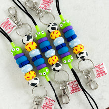 Load image into Gallery viewer, Pizza Planet Alien Lanyard