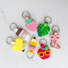 Load image into Gallery viewer, *BRAND NEW* Lanyard Swag || Clay Statement Keychains