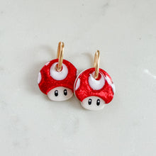 Load image into Gallery viewer, Mario Mushroom Charms