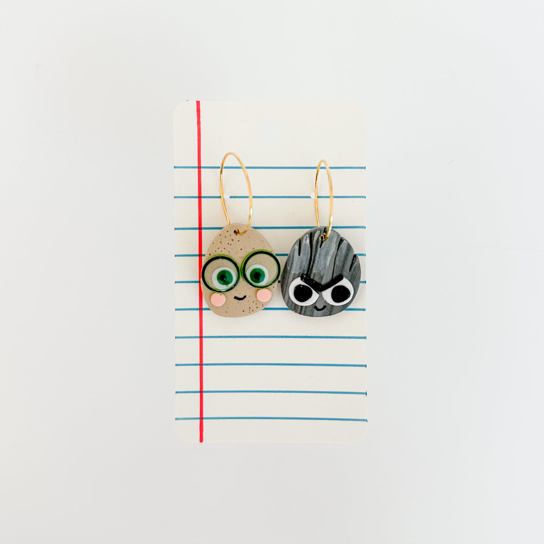 Good Egg, Bad Seed Earrings