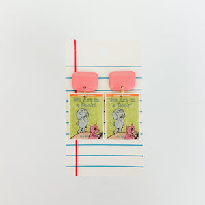 We Are In A Book! Earrings