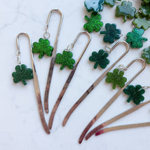 Load image into Gallery viewer, Acrylic Shamrock Bookmark
