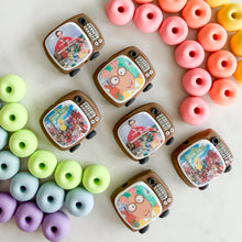 Load image into Gallery viewer, PREORDER TV Nostalgia Lanyards (est to ship in about 6 weeks)