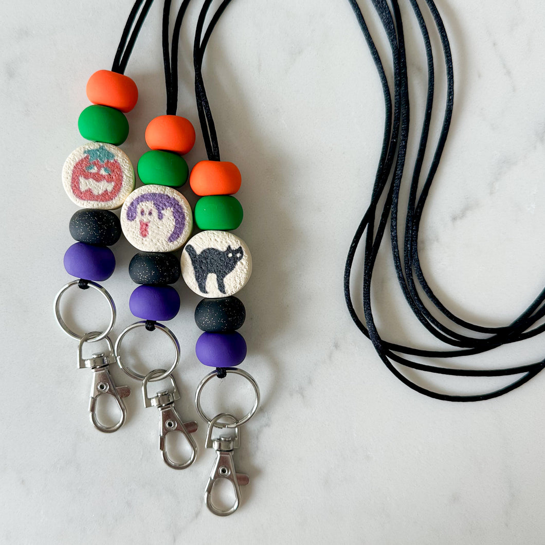 Slice and Bake Halloween Cookie Lanyards