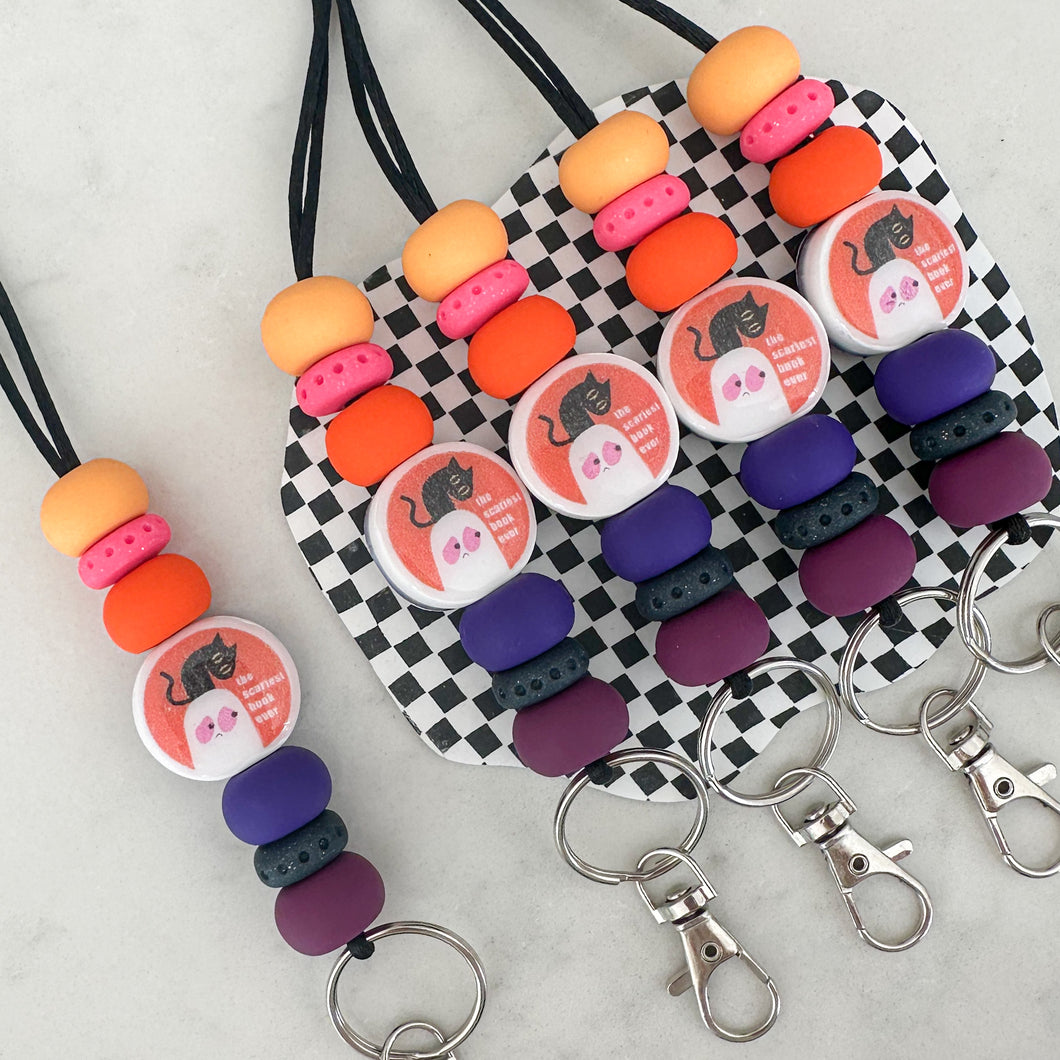 The Scariest Book Ever Lanyard