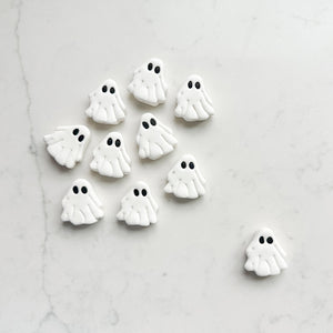 White and Grey Sheet Ghostie Lanyard