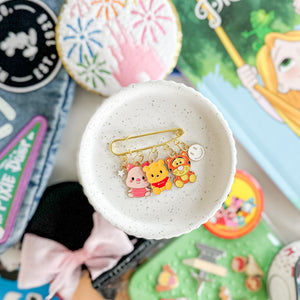 Happiest Place: How Charming! Charm Carrier Safety Pins