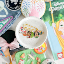 Load image into Gallery viewer, Happiest Place: How Charming! Charm Carrier Safety Pins
