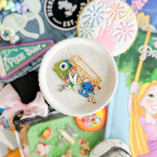 Load image into Gallery viewer, Happiest Place: How Charming! Charm Carrier Safety Pins