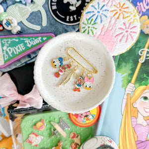 Happiest Place: How Charming! Charm Carrier Safety Pins