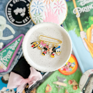 Happiest Place: How Charming! Charm Carrier Safety Pins