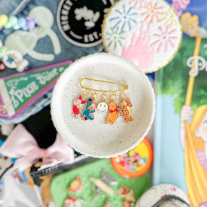Happiest Place: How Charming! Charm Carrier Safety Pins