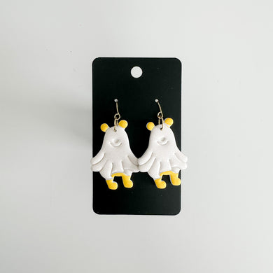 Pooh Bear Ghost Earrings