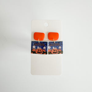 The Great Pumpkin Charlie Brown Earrings