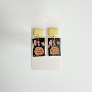 Hocus Pocus Poster Earrings