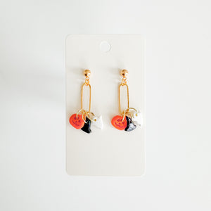 Tiny Halloween Charm Earrings