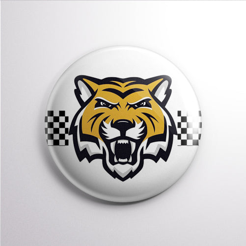 NA Tiger 1” Button