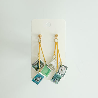 KidLit Classics Library Dangle Earrings