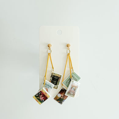 Girlhood Picks Library Dangle Earrings