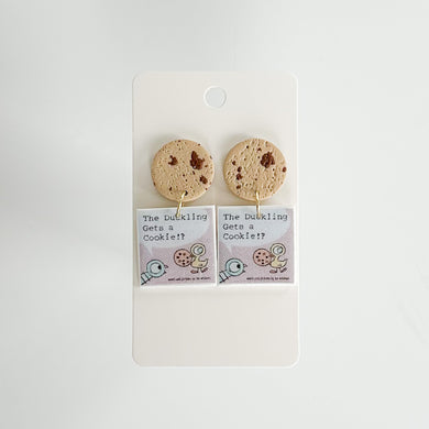 Pigeon Wants a Cookie Mini Book Earrings